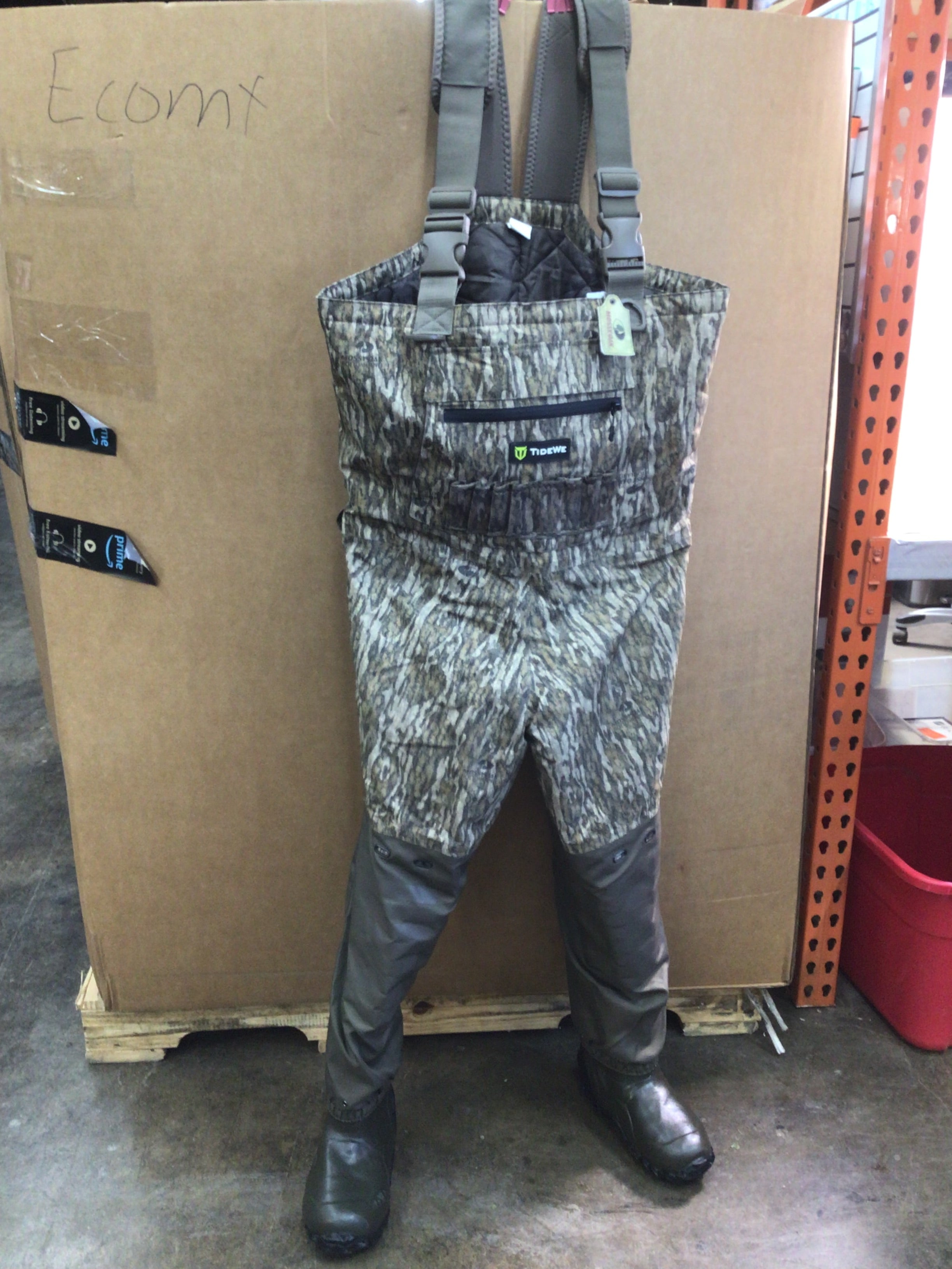 TIDEWE Hunting Wader with 1400 Gram Insulation Rubber Boots/Neoprene Size 7 (7954739200238)